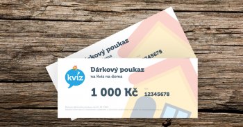 Poukaz na kvízy v hodnotě 1 000 Kč