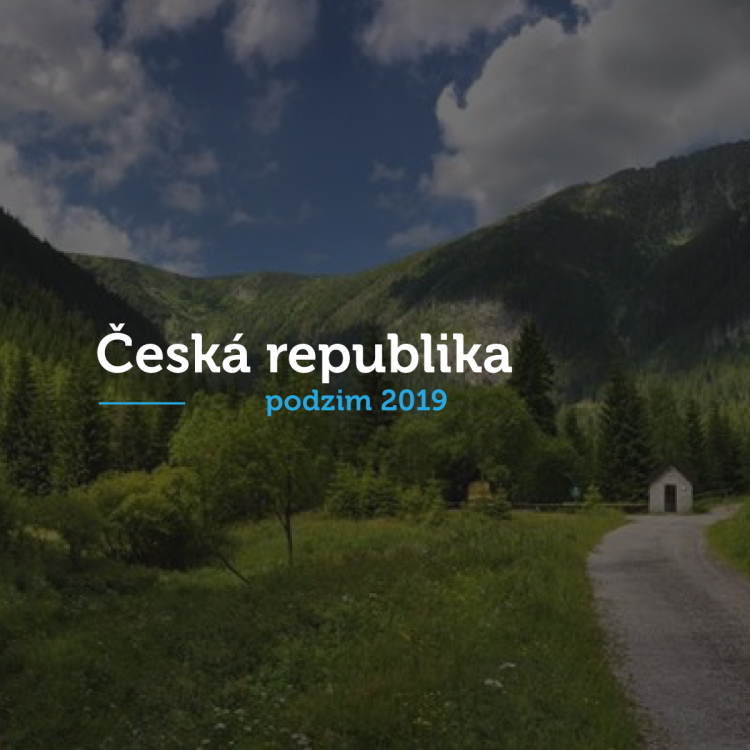 Česká republika podzim 2019