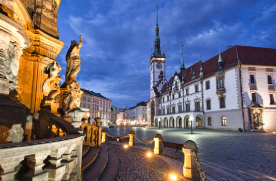 Střední, severní Morava a Slezsko